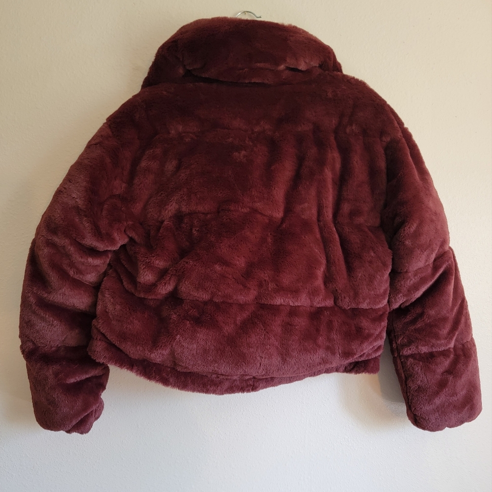 Faux Fur Cropped Jacket - Picture 2 of 4